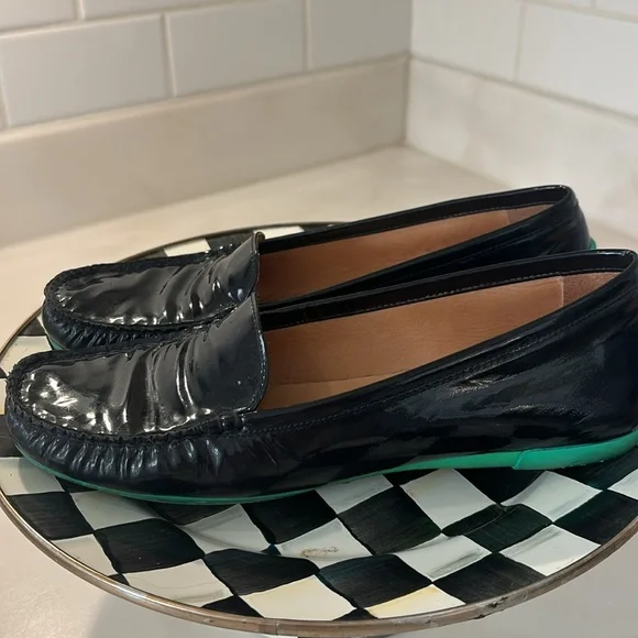 Stuart Weitzman patent leather loafers - Picture 4 of 7